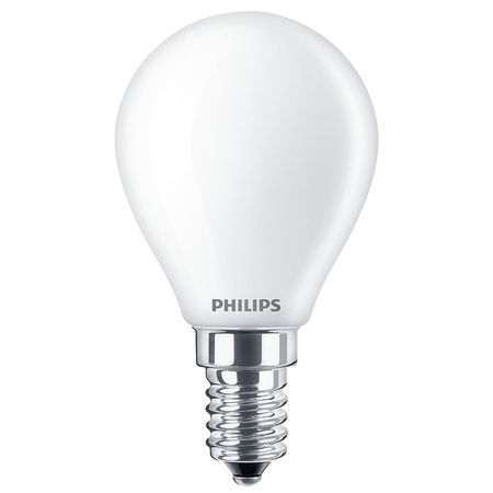LED Lampen E14 BALL 4,3W = 40W 470lm 2700K Warm PHILIPS