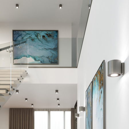 SOLLUX LED ORBIS G9Wandleuchte Up Down Anthrazit