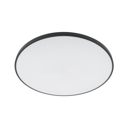 LED-Aufbau-Badezimmer-Deckenleuchte AGNES ROUND 8185 64W 4000K IP44 Schwarz Nowodvorski