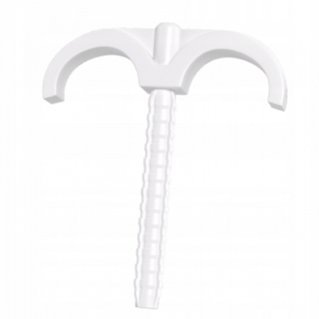 HP-2 Doppelter Universal-Hakenmontagehalter 50 Stück ECOLIGHT