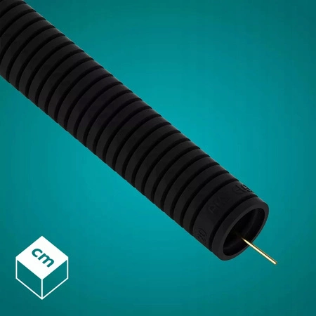 Wellrohr RKGS 20 mm 750N Leitung mit Fernbedienung für Kabelschutz 50m Schwarz AKS ZIELONKA