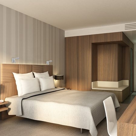 LED-Wandleuchte Flexible Lesewandleuchte LEO 3W 4000K Weiß