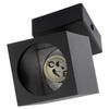 Decken- und Wandleuchte GU10 QUANTUS Reflektor Schwarz