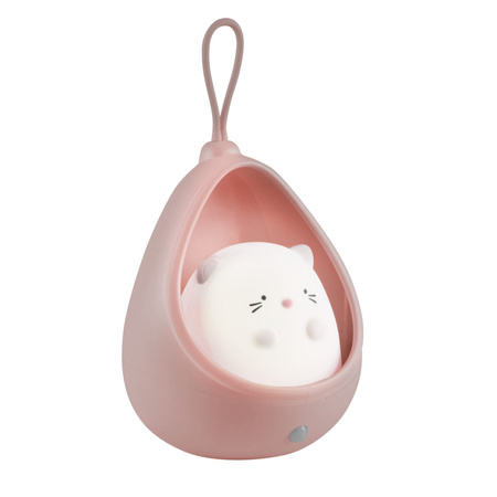 Dekorative LED Wiederaufladbare Lampe 0.5W 3000K Warm Pink Kitty Sanico Goldlux