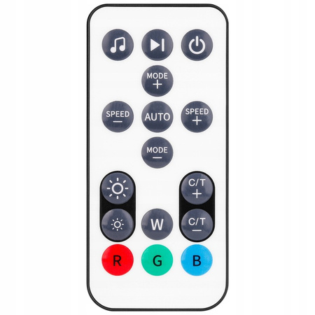 Eck-Stehleuchte weiß 20W RGB-Farbwechsel Fernbedienung