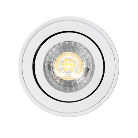 Aufbau-Halogenleuchte Spot OH36L KOBI ROUND MOVABLE GU10WEISS