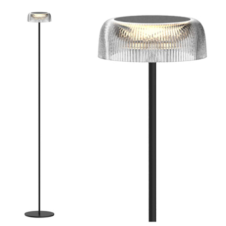 LED Dekorative Stehleuchte 2W 270lm 2700K Warm Schwarz IP44 Dimmbar Trypolis Sanico Goldlux
