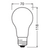 LED-Lampe E27 A67 17W = 150W 2500lm 2700K Warm 360° Glühfaden OSRAM Star Retrofit