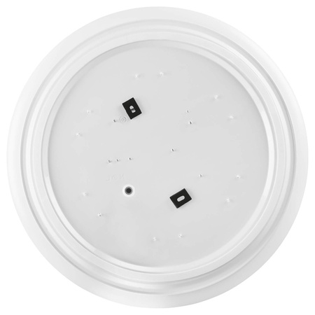 LED Deckenwandleuchte SURFACE CIRCULAR SENSOR 35 cm 18W 1440lm 3000K IP44 mit LEDVANCE Bewegungssensor