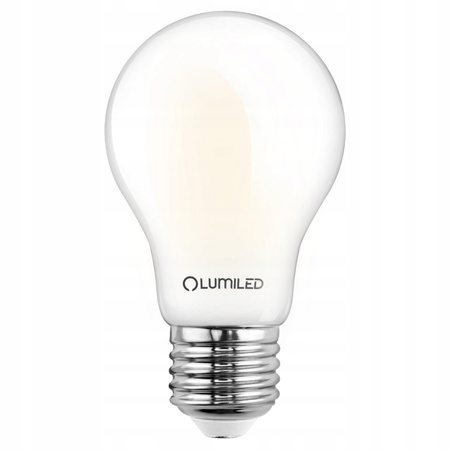 LED Lampen E27, Glühbirne A60 8W = 75W 1055lm 360° 3000K warm Glühfaden Milch LUMILED