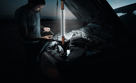 Tragbare LED-Werkstattleuchte 10W 1250lm 4000K 5 V ARBEITSSCHEINWERFER LEDVANCE