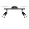 Deckenleuchte LIMBALI 2x GU10 Wandleuchte Reflektor beweglich Schwarz PHILIPS