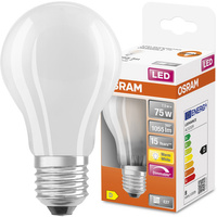 LED-Lampe E27 A60 7.5W = 75W 1055lm 2700K Warm 300° Glühfaden Dimmbar OSRAM SUPER STAR