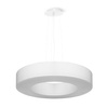 SATURNO SLIM LED-Hängeleuchte 5xE27 Kronleuchter 50cm Weiß SOLLUX