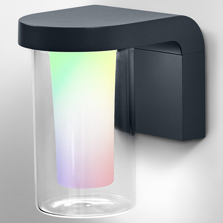 LED Fassadenwandleuchte INTELLIGENT 10W 420lm warme Lichtfarbe + RGB SMART + WiFi CASCADE LEDVANCE