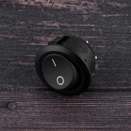 Schalter Wippenschalter für Möbel ON/OFF Schwarz LUMILED