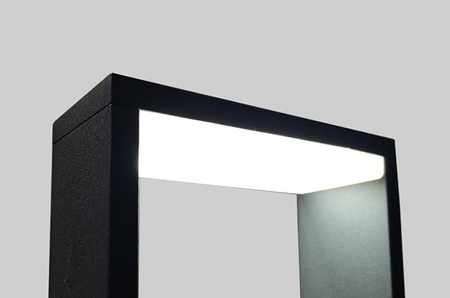 Außenstehende Gartenleuchte LED Form YB19503 7W 700lm 4000K Neutral 50cm Su-Ma