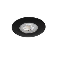 LED-Deckeneinbauleuchte FIZU DOWNLIGHT 4.8W 4000K IP44 Schwarz KANLUX