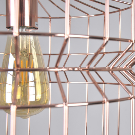 Lagos Sanico Goldlux E27 Gold Dekorative Hängende Deckenleuchte