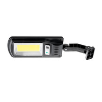 Solar LED Parkplatz Straßenlampe 5W 250lm 6500K IP65 Bewegungssensor + Griff + Fernbedienung