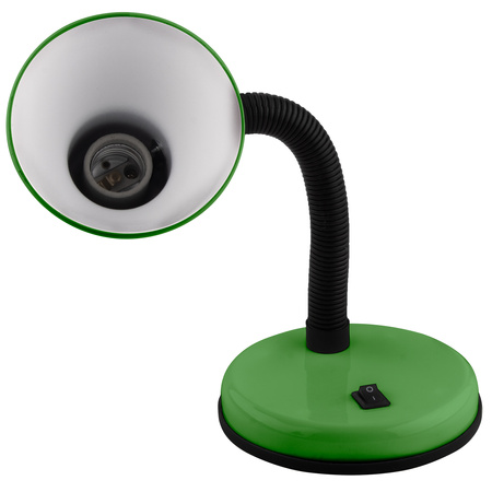 Schreibtischlampe E27, Tischlampe Verstellbar Grün SARA LUMILED