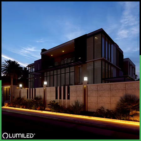 LED-Solarbänder 150x LED AVERO 3000K Warm IP44 5m LUMILED