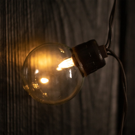 Glaskugel Lampenschirm für Lichterkette GLADI LUMILED