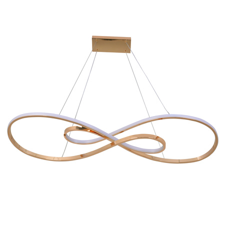 LED Hängeleuchte Hängend 50W 7800lm 4000K Neutral Gold Zumba Sanico Goldlux