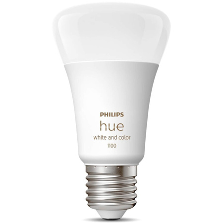 LED-Lampe E27 A60 9W CCT RGB PHILIPS HUE Weiß & COLOR Ambiente Bluetooth Zigbee