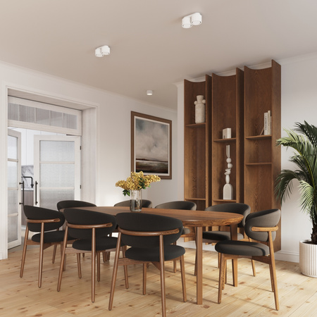 Anbauleuchte GX53 Aluminium Weiß Aura Deep Space SL.1782 Sollux