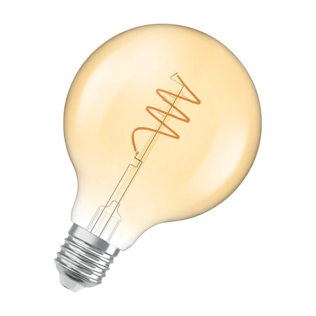 LED Dekorative Glühbirne G95 Sphere E27 3.4W = 40W 470lm 2700K Warm 300° Vintage 1906 Osram