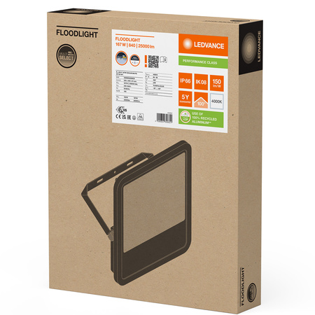 LED-Flutlicht 167W 25000lm 4000K IP66 Weiß LEDVANCE Flutlicht