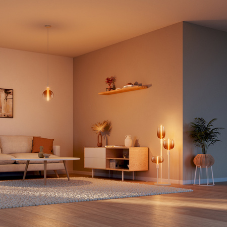 Dekorative LED-Lampe E27 4W = 12W 120lm 1800K Warm 320° Amber Filament Dimmbar Vintage 1906 Osram