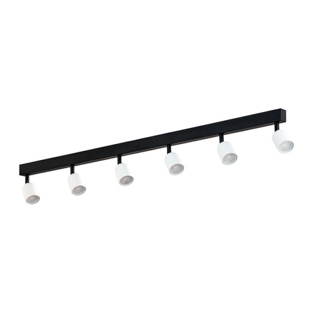 TOP BLACK/WHITE OBERFLÄCHE OBERFLÄCHENLEUCHTE Schwarz/Weiß Modern 6xGU10 6270 TK Lighting