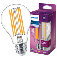LED-Lampe E27 A67 13W = 120W 2000lm 4000K Neutral FILAMENT LED Classic Philips