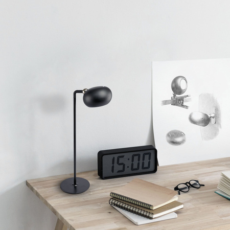 LED-Schreibtischlampe 3W 300lm 5500K Cold Black Dimmbar Videx