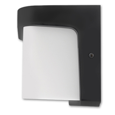 Gartenwandleuchte E27 Elevation SCHWARZ Quadrat CORGI