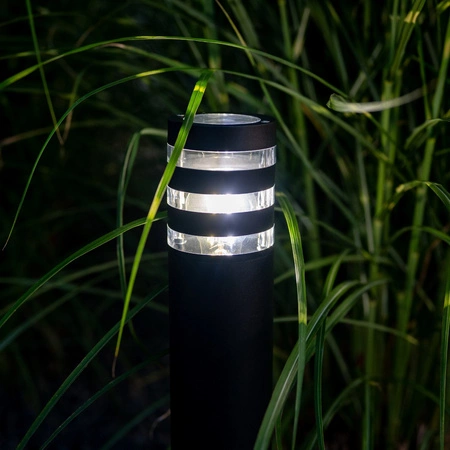 Gartenleuchte E27, Außenstehleuchte Pollerleuchte 60cm RINGO LUMILED