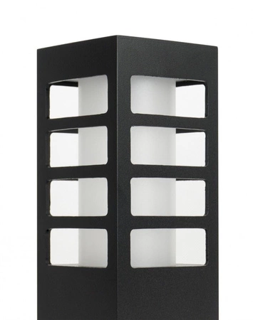 Außenstehende Gartenleuchte POST RADO III 1 BL E27 75cm Su-Ma