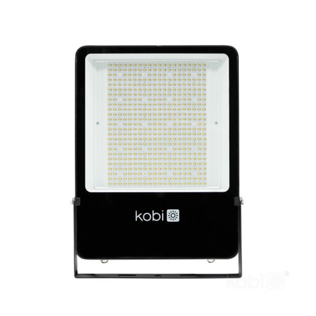 LED-Außenstrahler Garten 300W 45200lm 4000K Neutral 90° Dimmbar IP65 IK08 Schwarz US Kobi