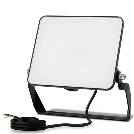 LED-Fluter AZZLER 20W 2400lm 4000K IP65 Außenstrahler Schwarz LUMILED