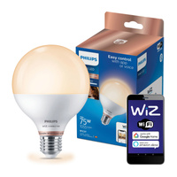 LED-Lampe E27 G95 11W = 75W 1055lm 2700-6500K SMART WiFi Philips WiZ