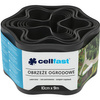 Rasenkante Flexibel gewellt 10cm x 9m Schwarz CELLFAST