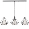 HIRA 3xE27 Hängelampe Geometrisch Dreidimensionale Leuchte P314574 GOLDLUX (Polux) Metall