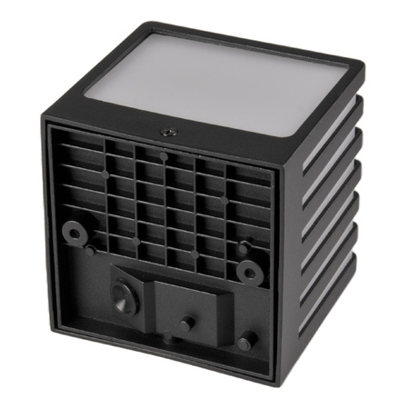 Außenwandleuchte Fassadenleuchte LED 4000K Square Black