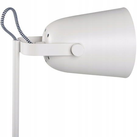 Schulnachttisch-Schreibtischlampe + Organizer Raibo E27 5W Weiß KANLUX