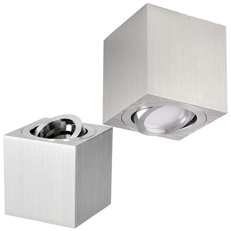 Aufbauleuchte OH37 SQUARE GU10 KOBI CHROME
