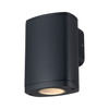 Außenwandleuchte GU10 IP54 Aufputz Schwarz ZEVI Kanlux
