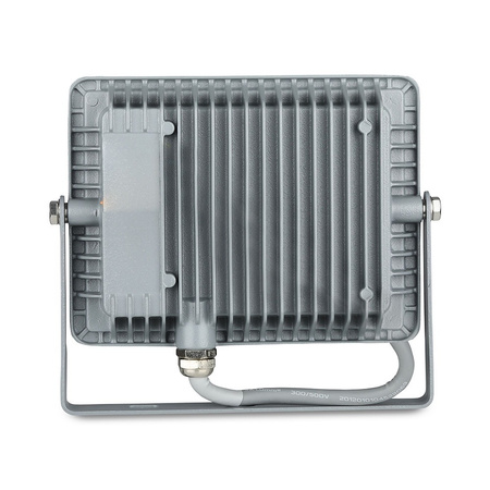 LED Fluter 30W 2400lm 3000K IP65 Weiß mit Bewegungssensor und CUT-OFF-Funktion Samsung Chip VT-30-SW V-TAC