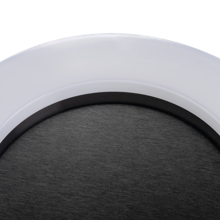 LED-Deckenleuchte TURA 24W 1800lm 4000K IP65 Schwarz Rund KANLUX